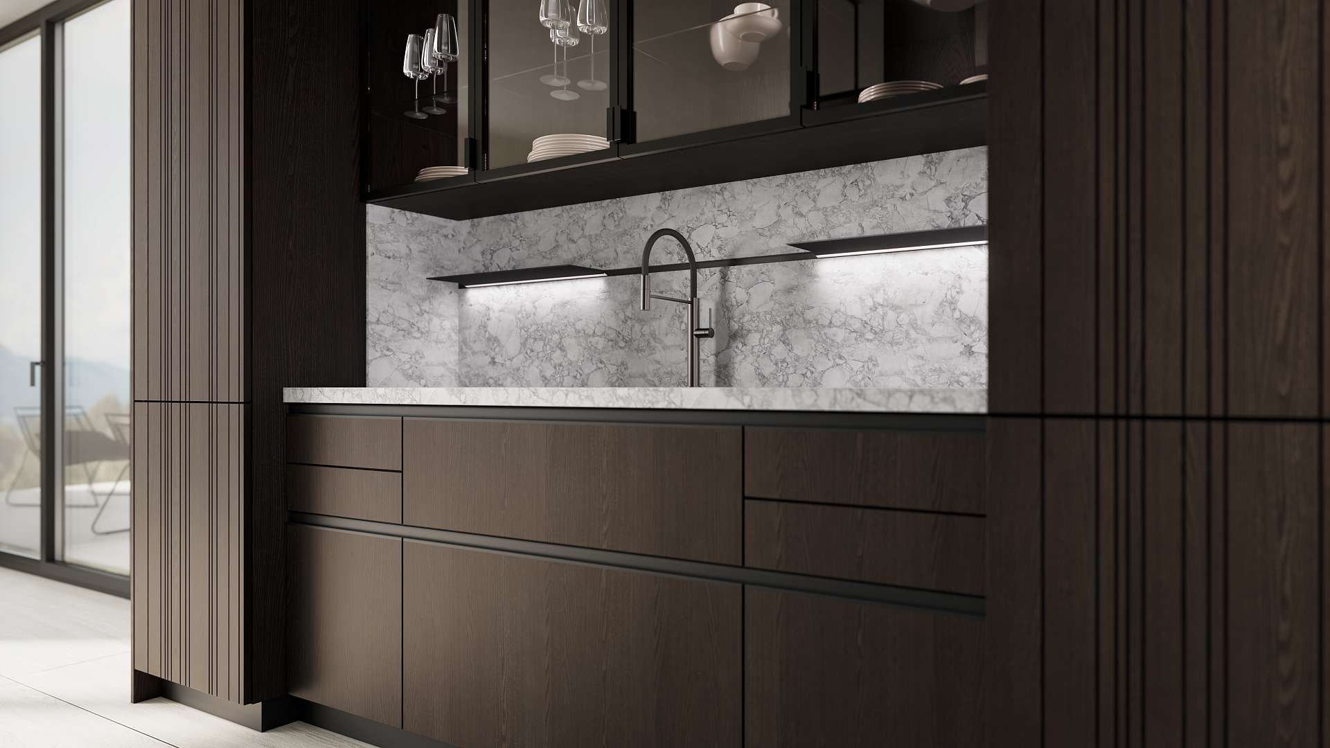 Кухонные интерьеры